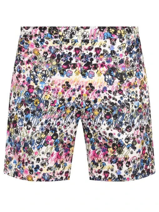 Шорты шелковые AND THE BRAND