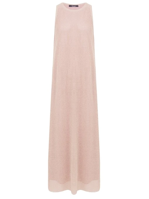 Платье из вискозы с люрексом FREE AGE