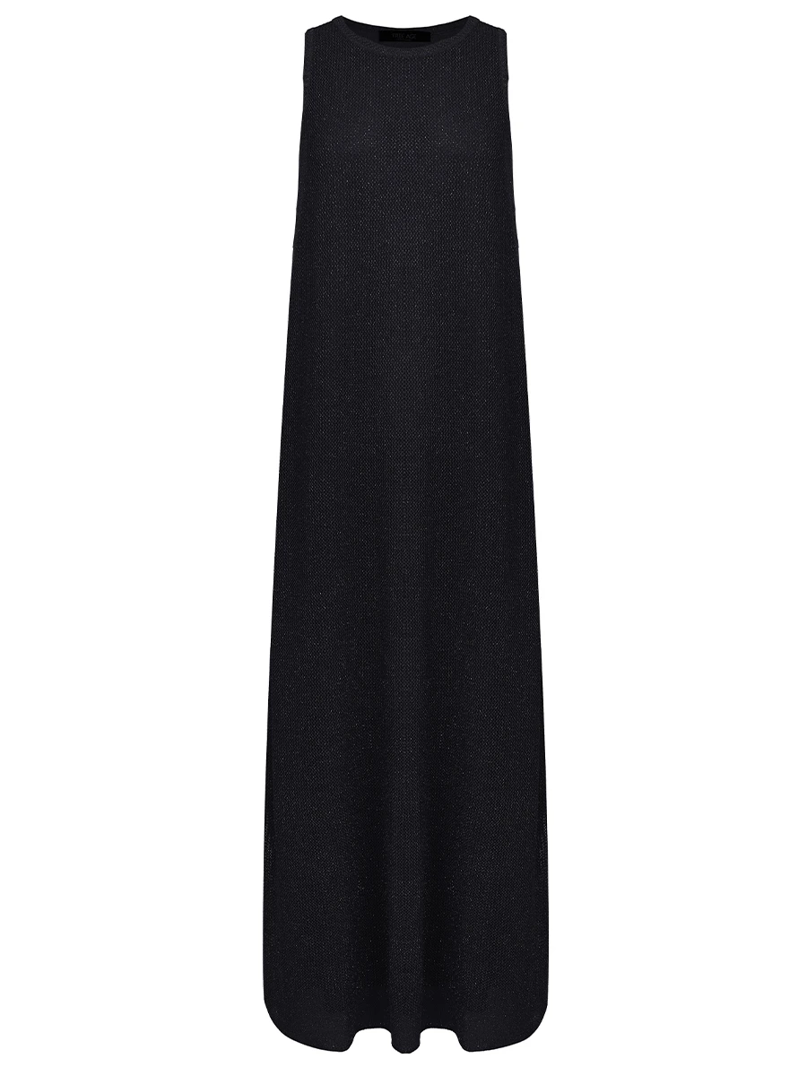 Платье из вискозы с люрексом