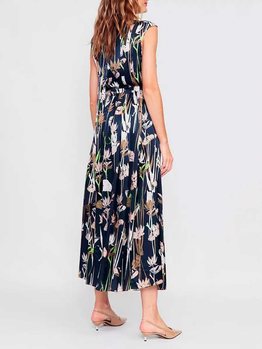 Платье из хлопка и шелка