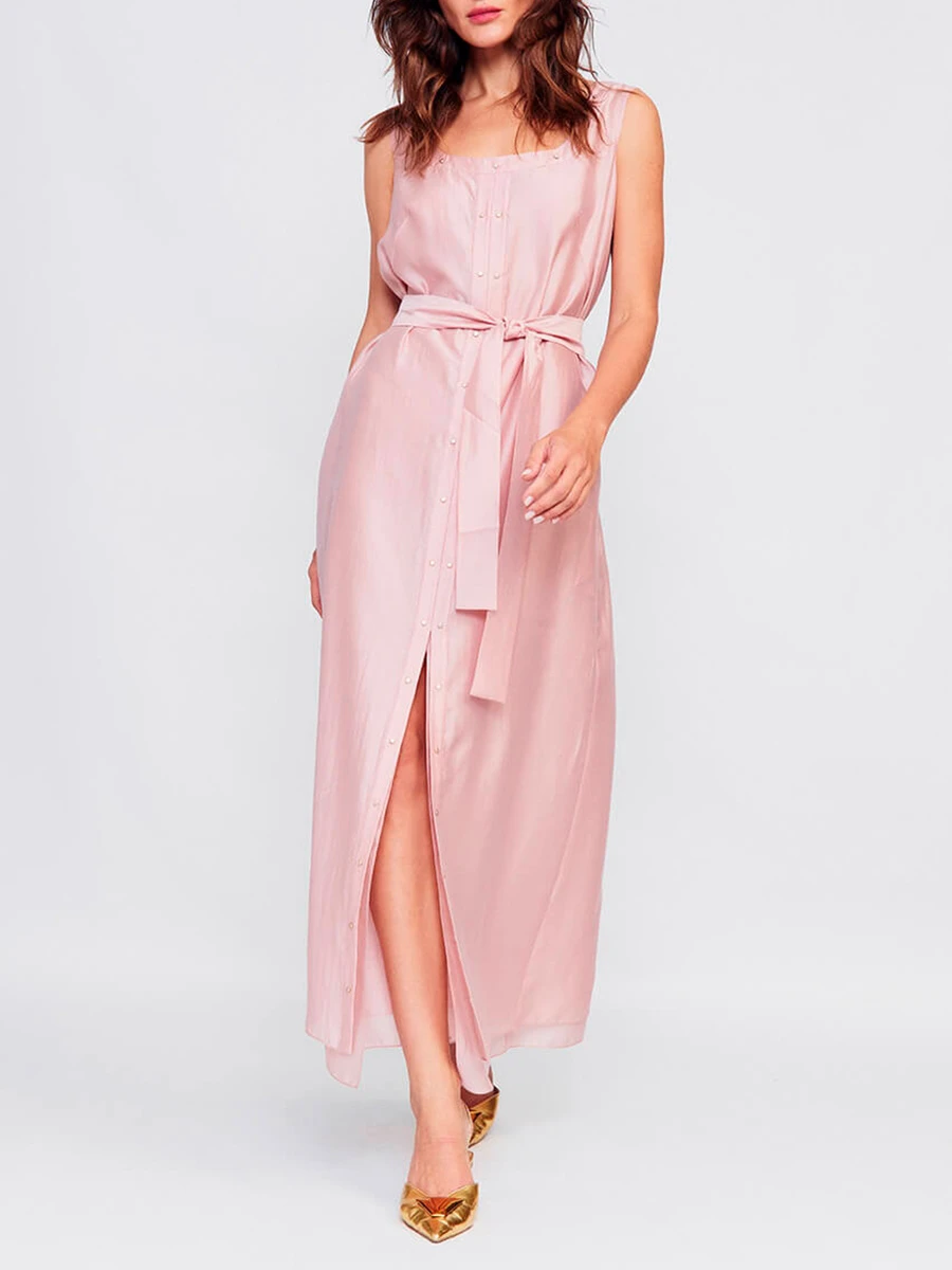 Сарафан из хлопка и тенселя