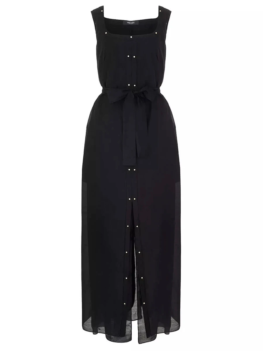 Сарафан из хлопка и тенселя