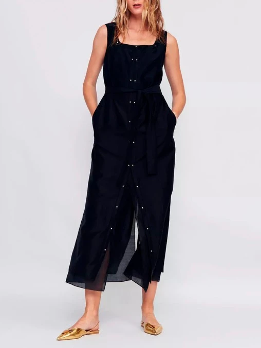 Сарафан из хлопка и тенселя FREE AGE