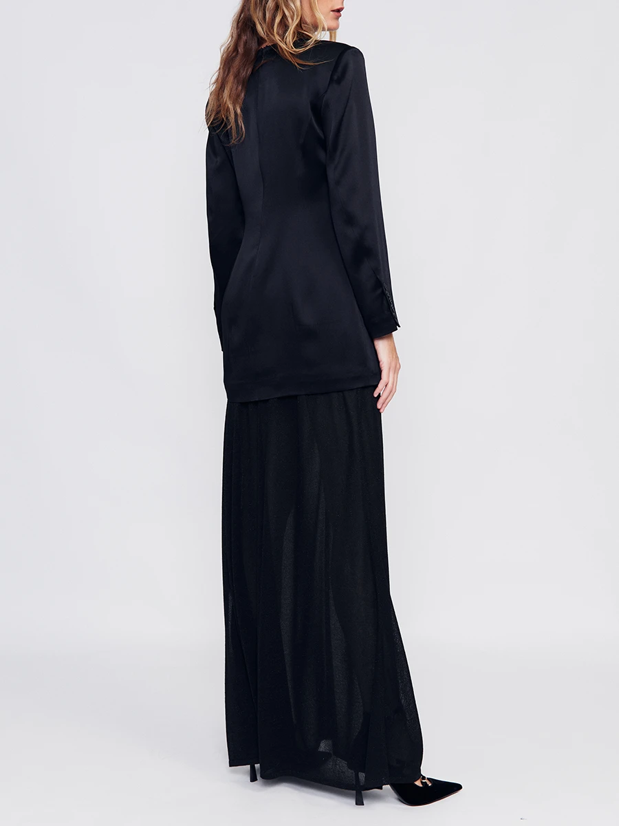 Платье однотонное