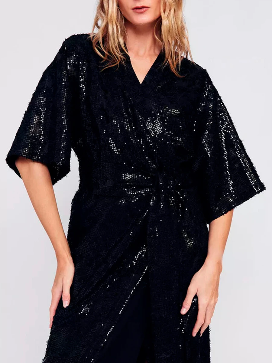 Платье с пайетками