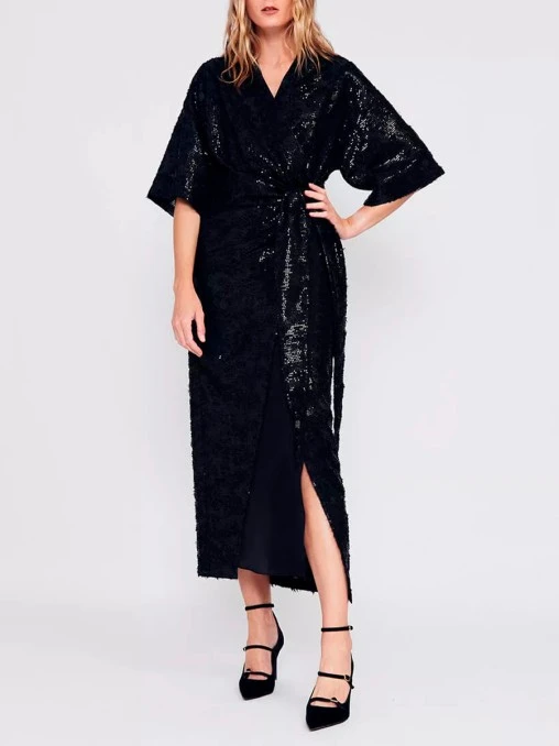 Платье с пайетками FREE AGE