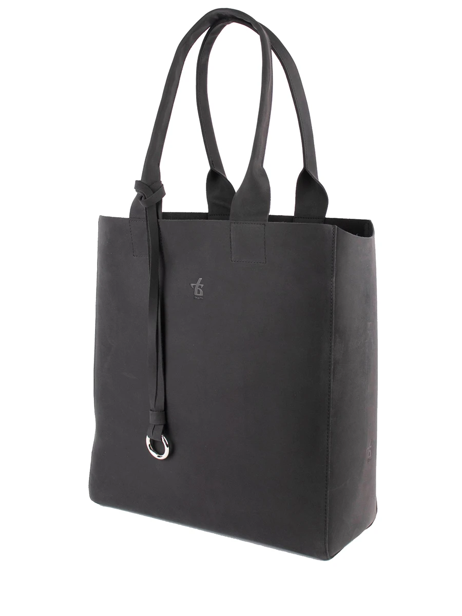 Шоппер кожаный