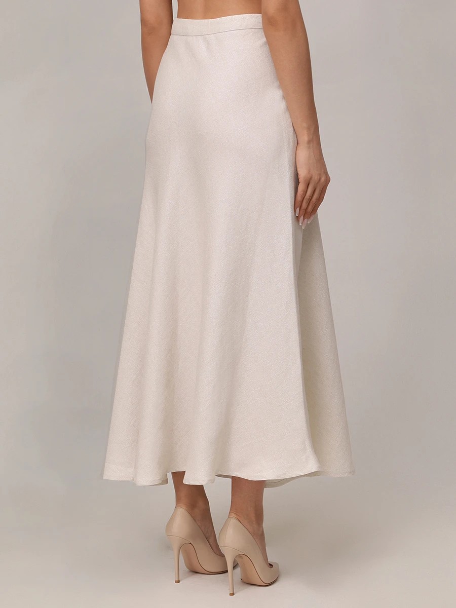 Юбка льняная