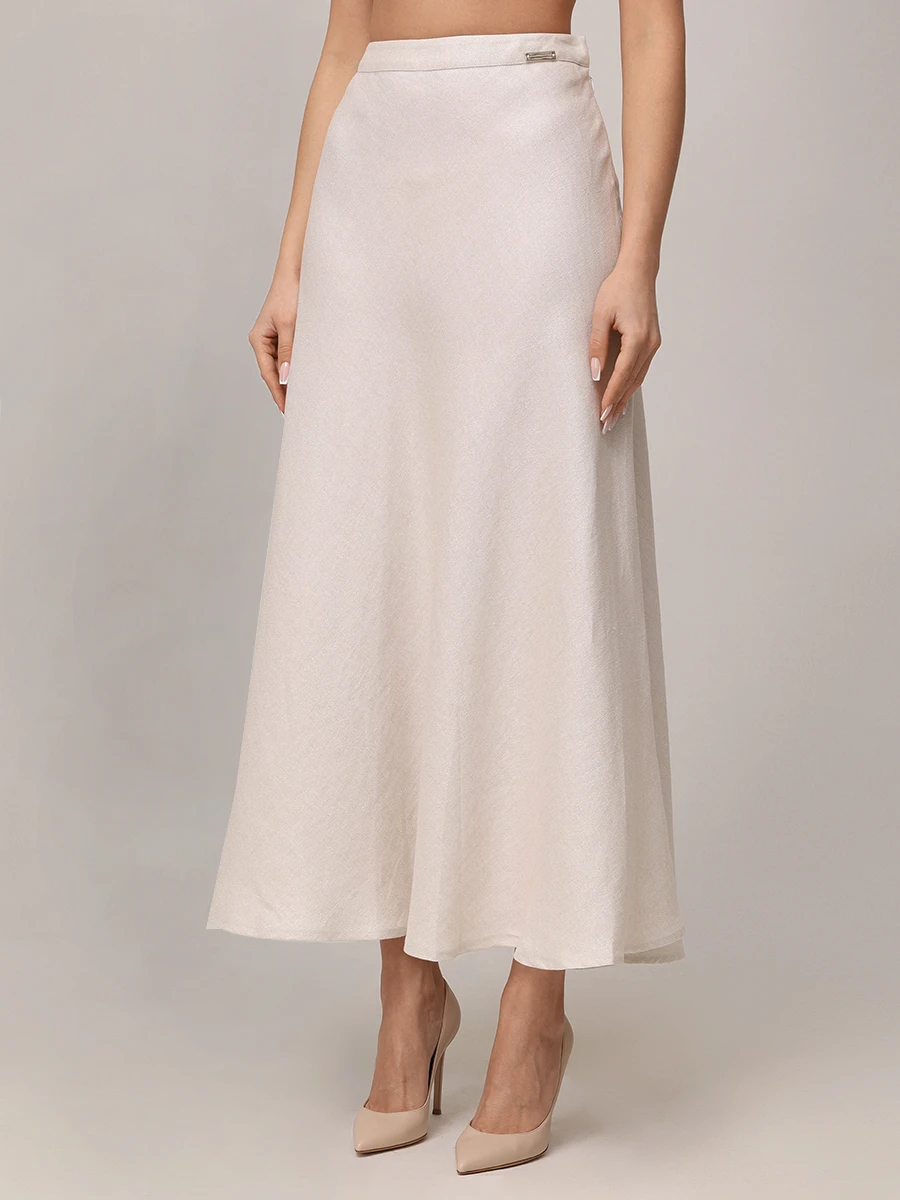 Юбка льняная