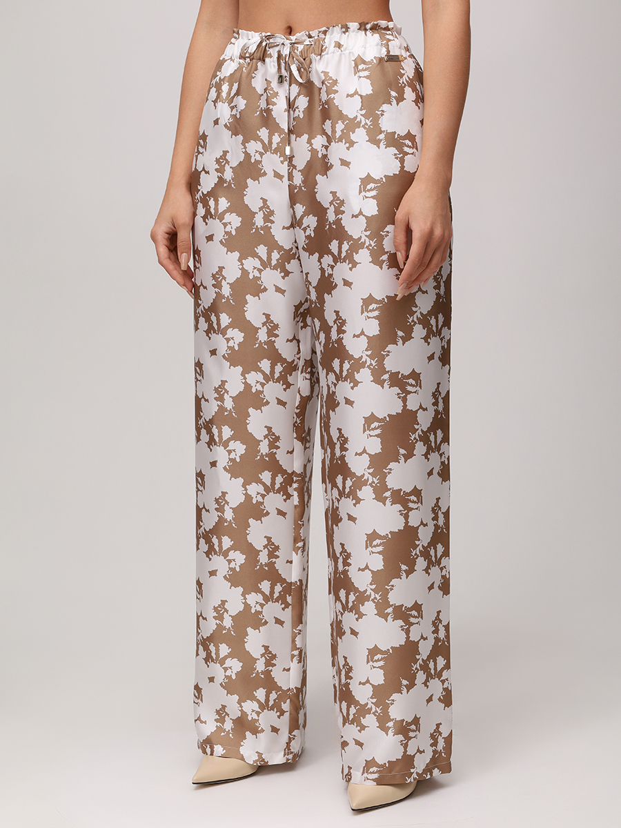 Брюки шелковые