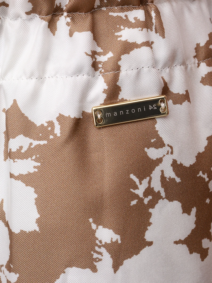 Брюки шелковые