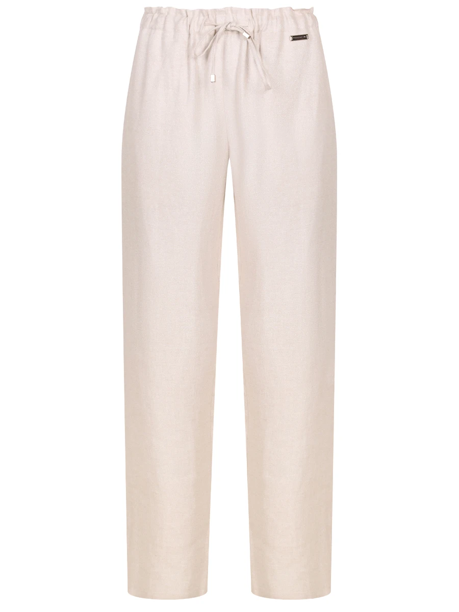 Брюки льняные