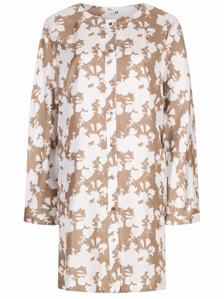 Блуза шелковая