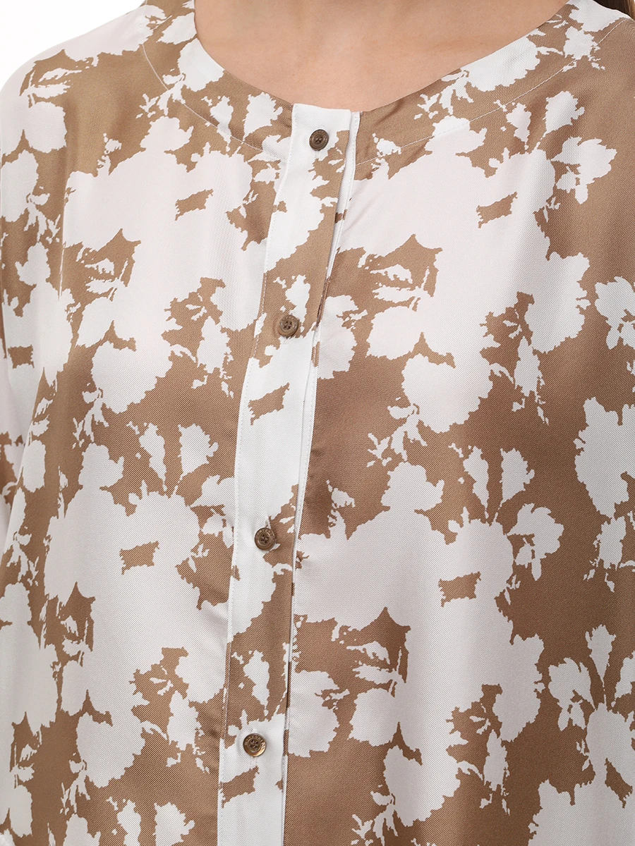 Блуза шелковая