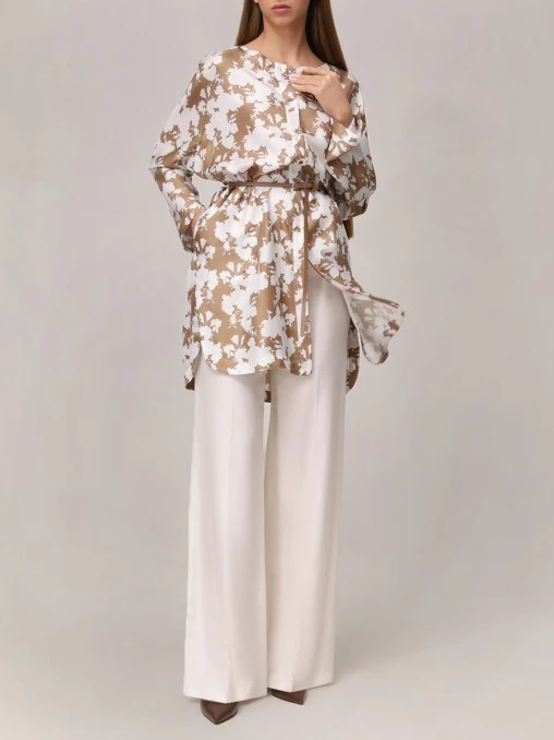 Блуза шелковая MANZONI 24