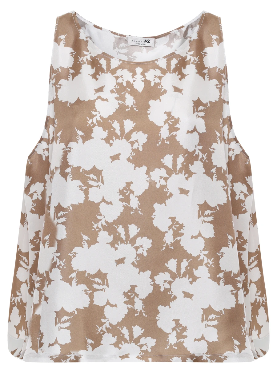 Топ шелковый