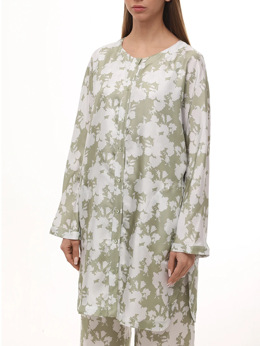 Блуза шелковая