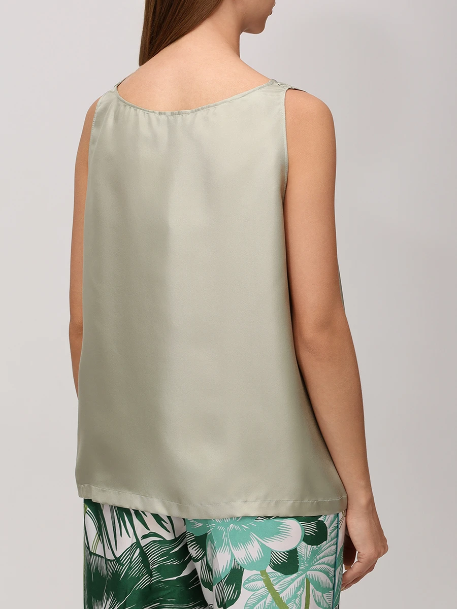 Топ шелковый