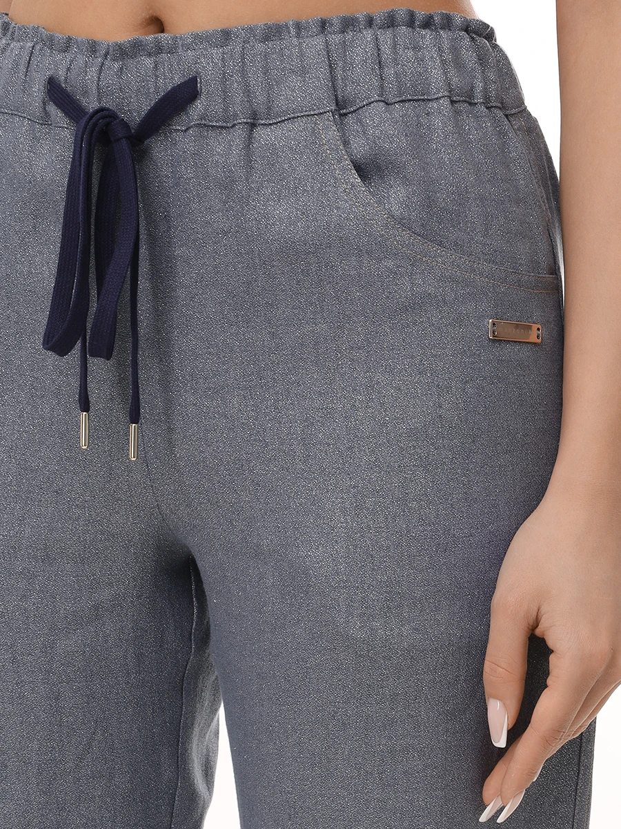 Брюки льняные