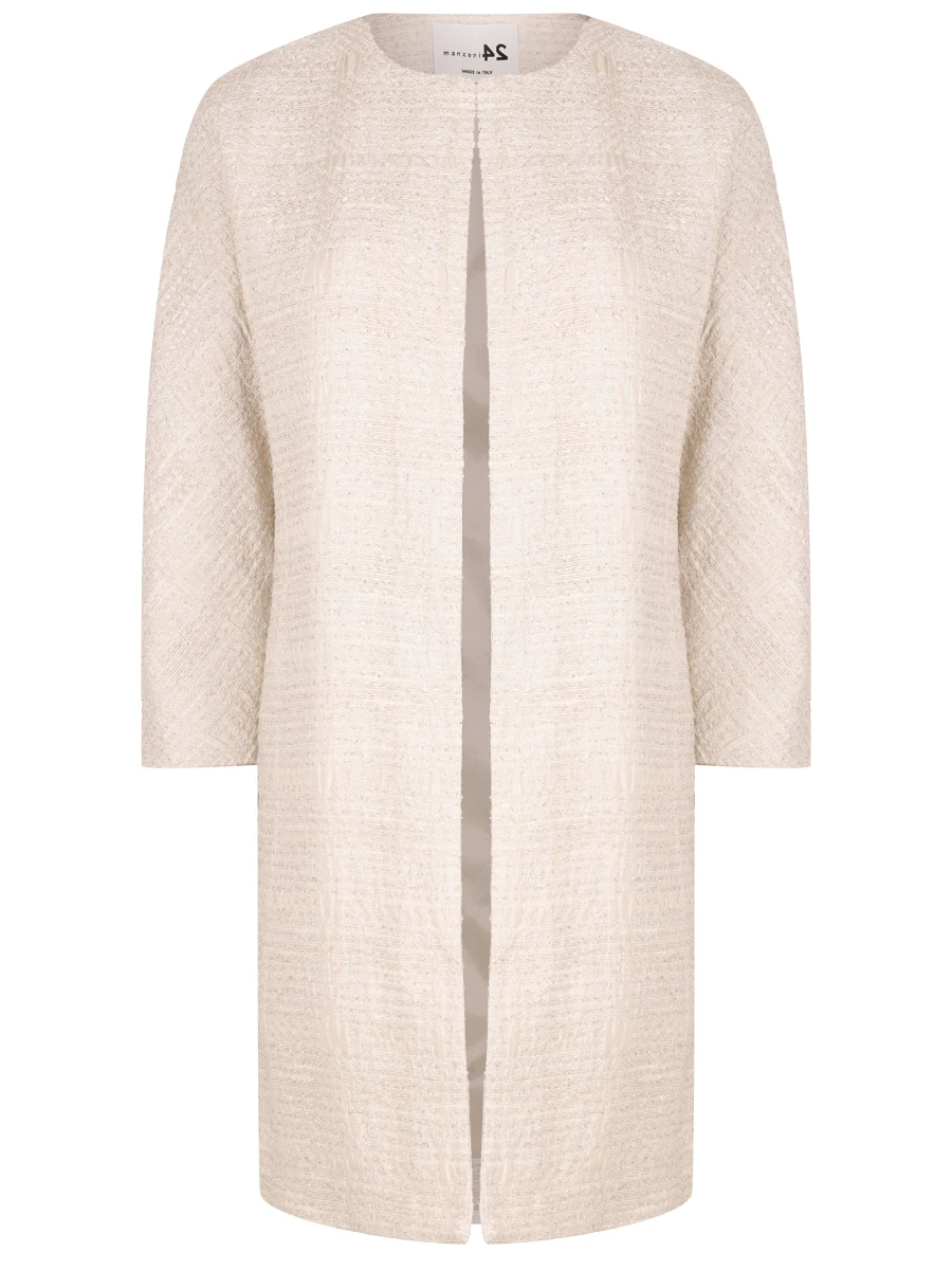 Пальто с люрексом