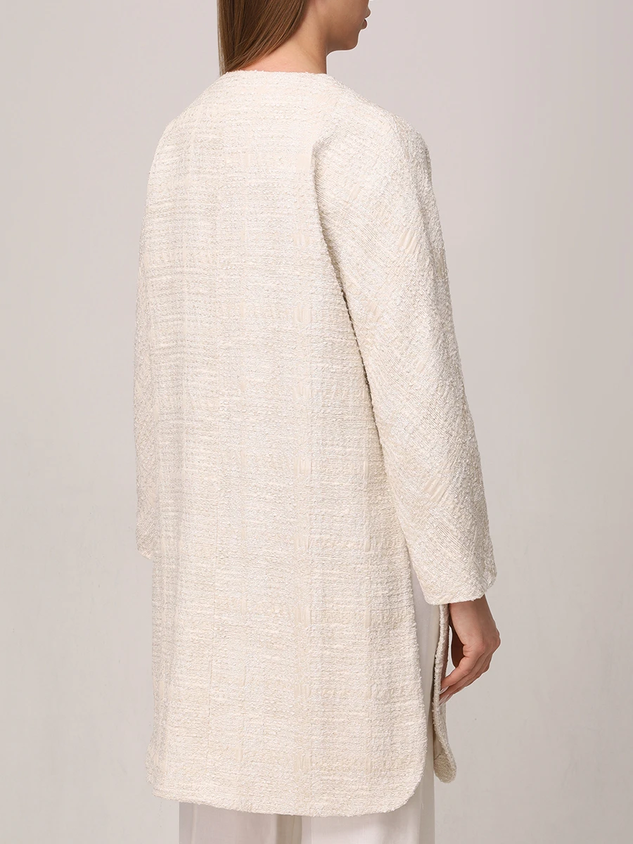 Пальто с люрексом