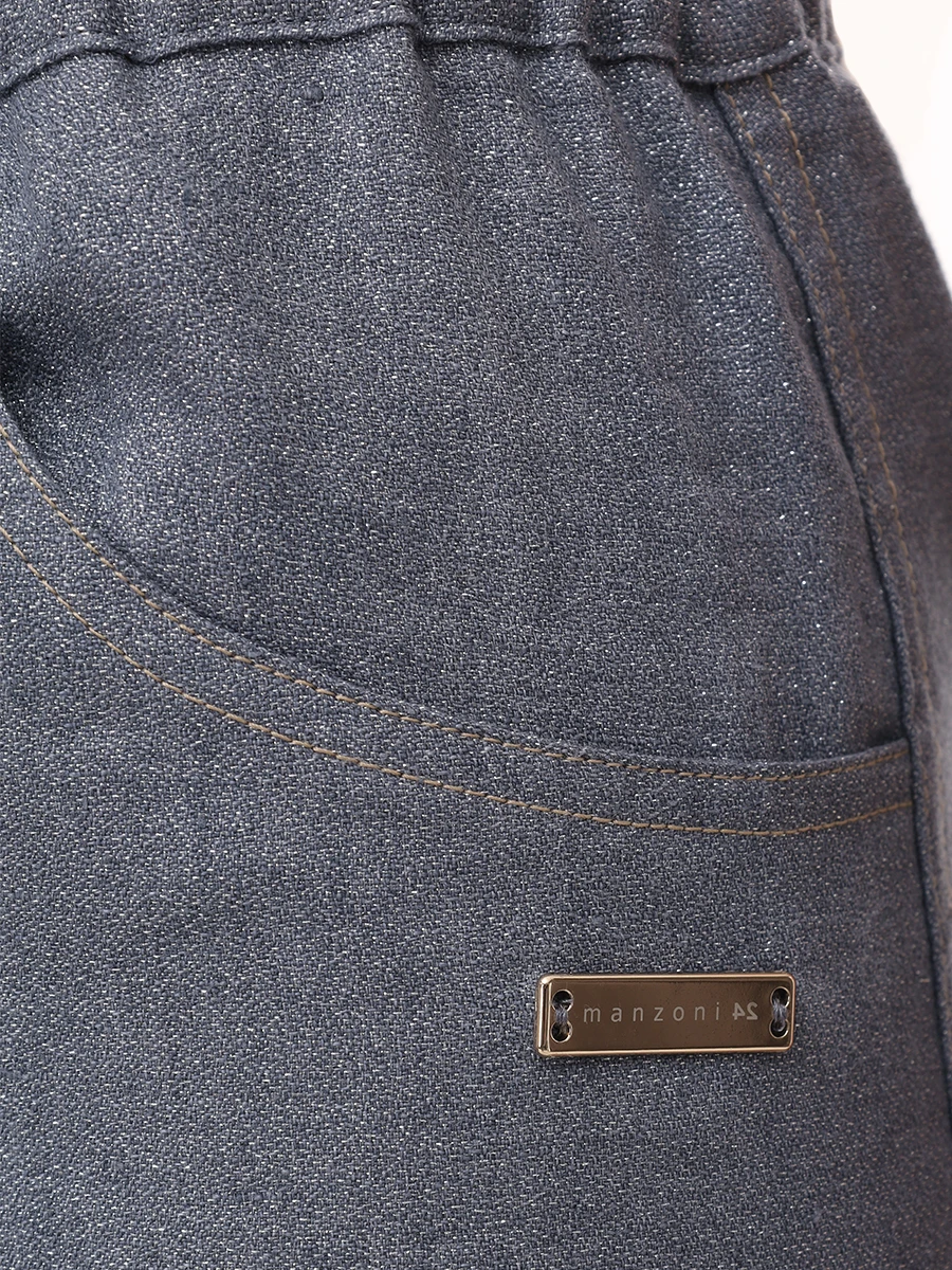 Брюки льняные