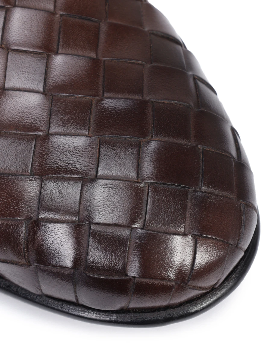 Лоферы кожаные