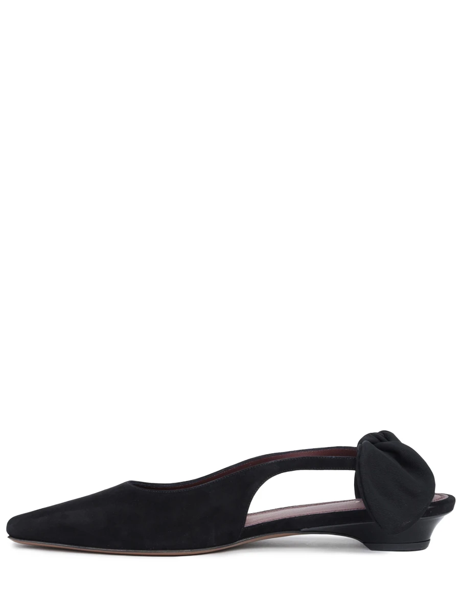 Балетки замшевые