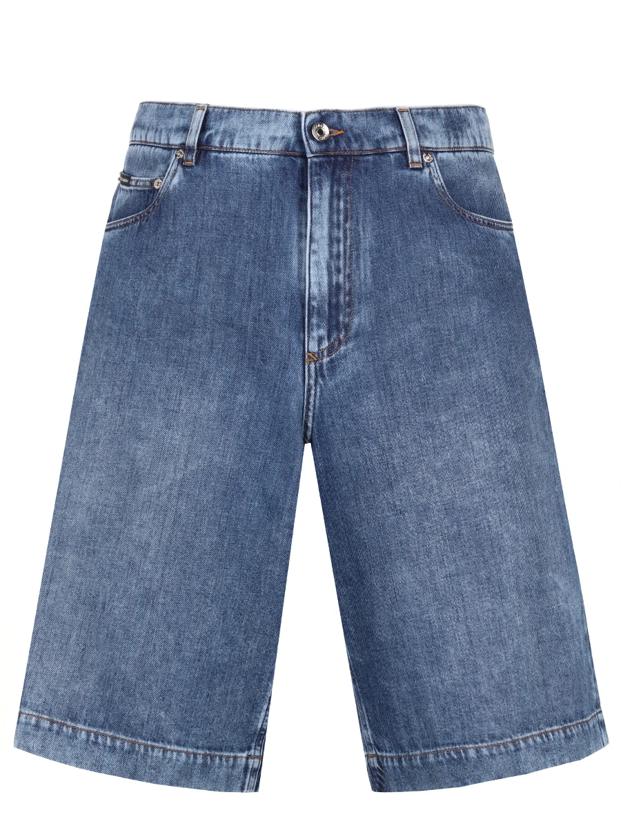 Бермуды джинсовые