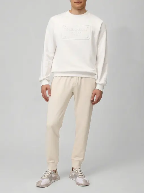 Брюки хлопковые DOLCE & GABBANA