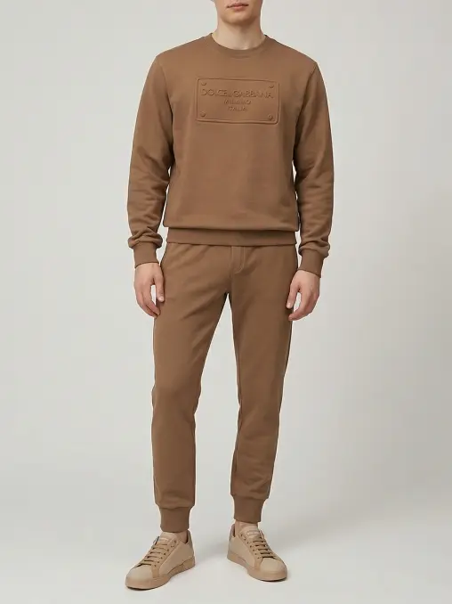 Брюки хлопковые DOLCE & GABBANA