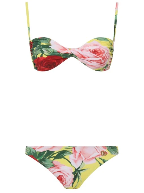 Купальник-бикини с принтом DOLCE & GABBANA