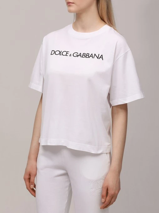 Футболка хлопковая DOLCE & GABBANA