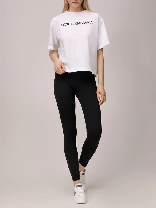 Леггинсы из вискозы DOLCE & GABBANA