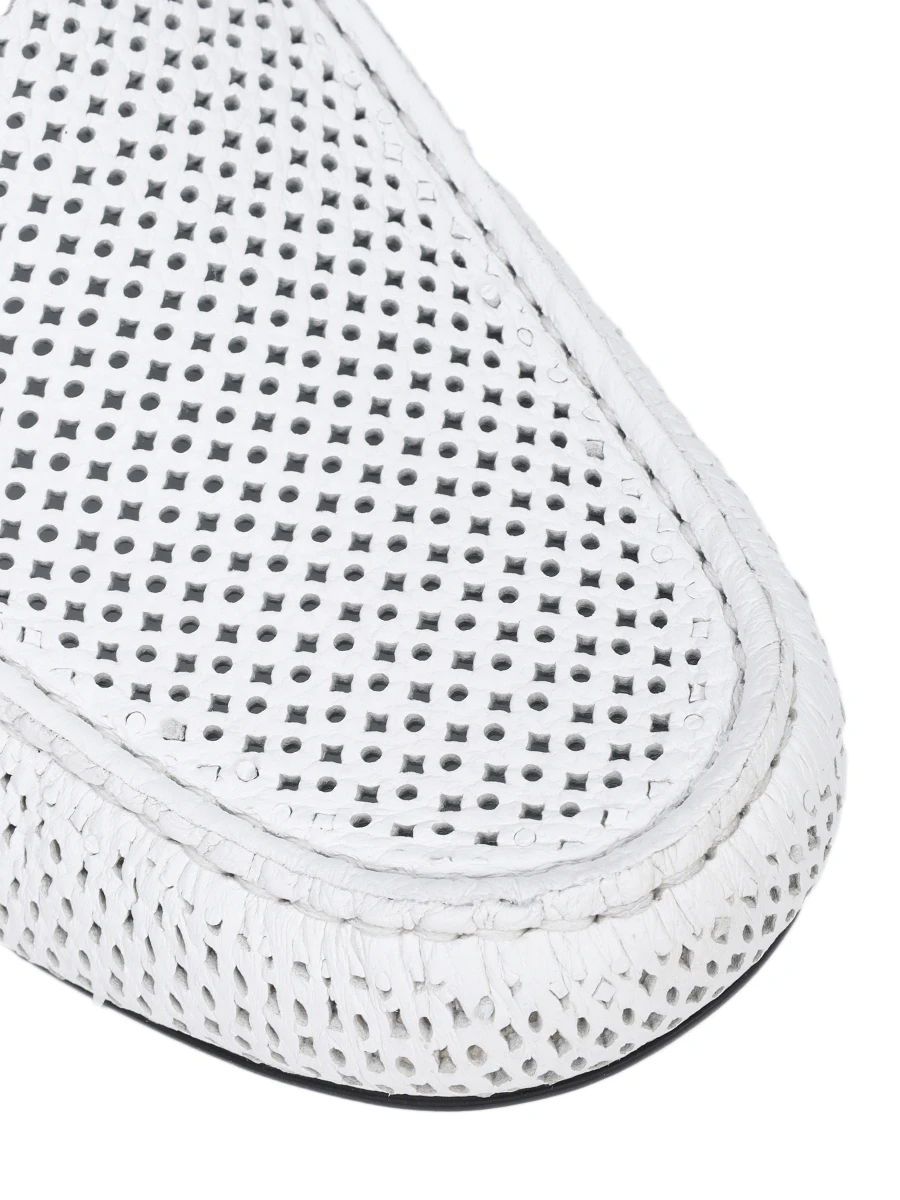 Мокасины кожаные