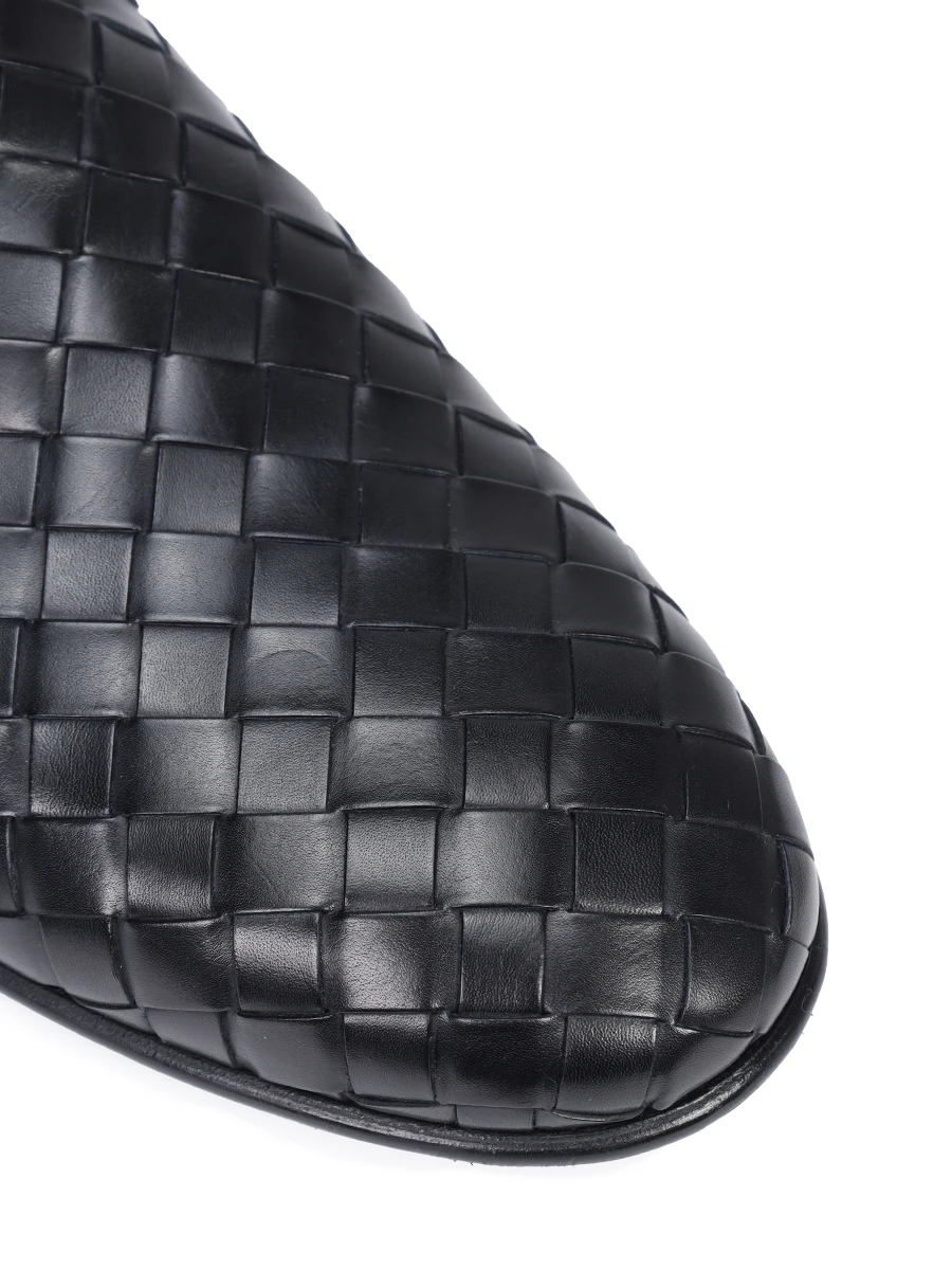 Лоферы кожаные