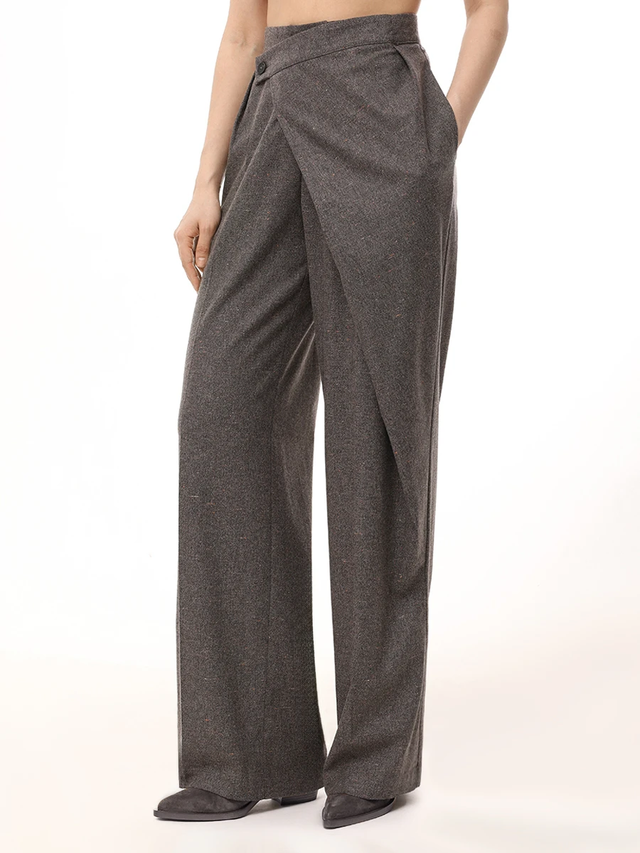 Брюки однотонные Yugen