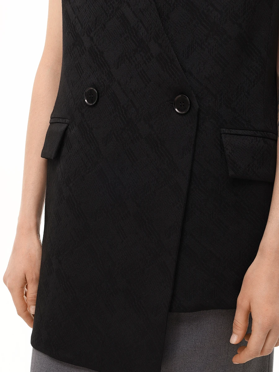 Жилет однотонный Sozo