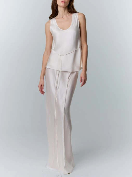 Топ из шелка и вискозы Harmonia PERSVE