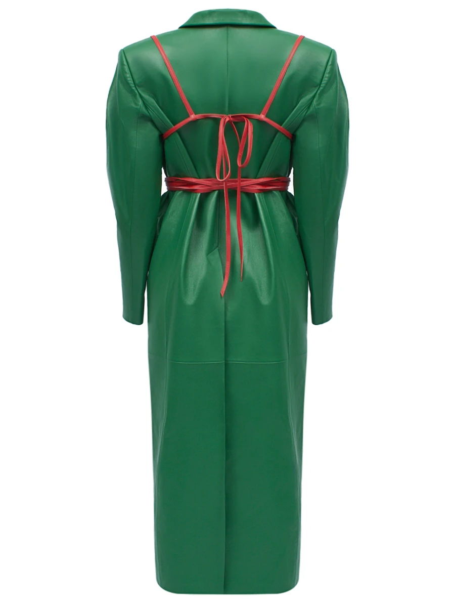 Тренч кожаный Флора