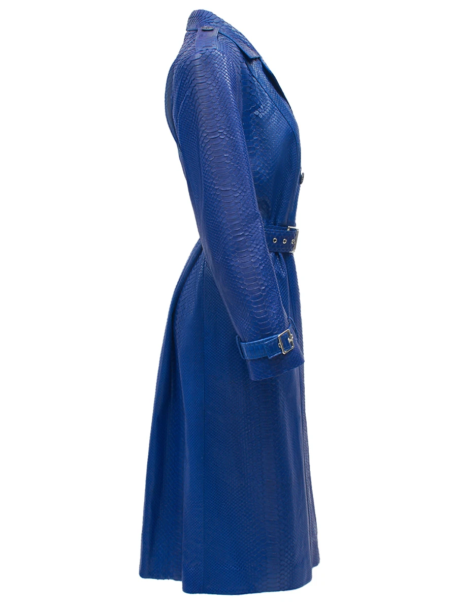 Тренч из кожи питона Electro Python