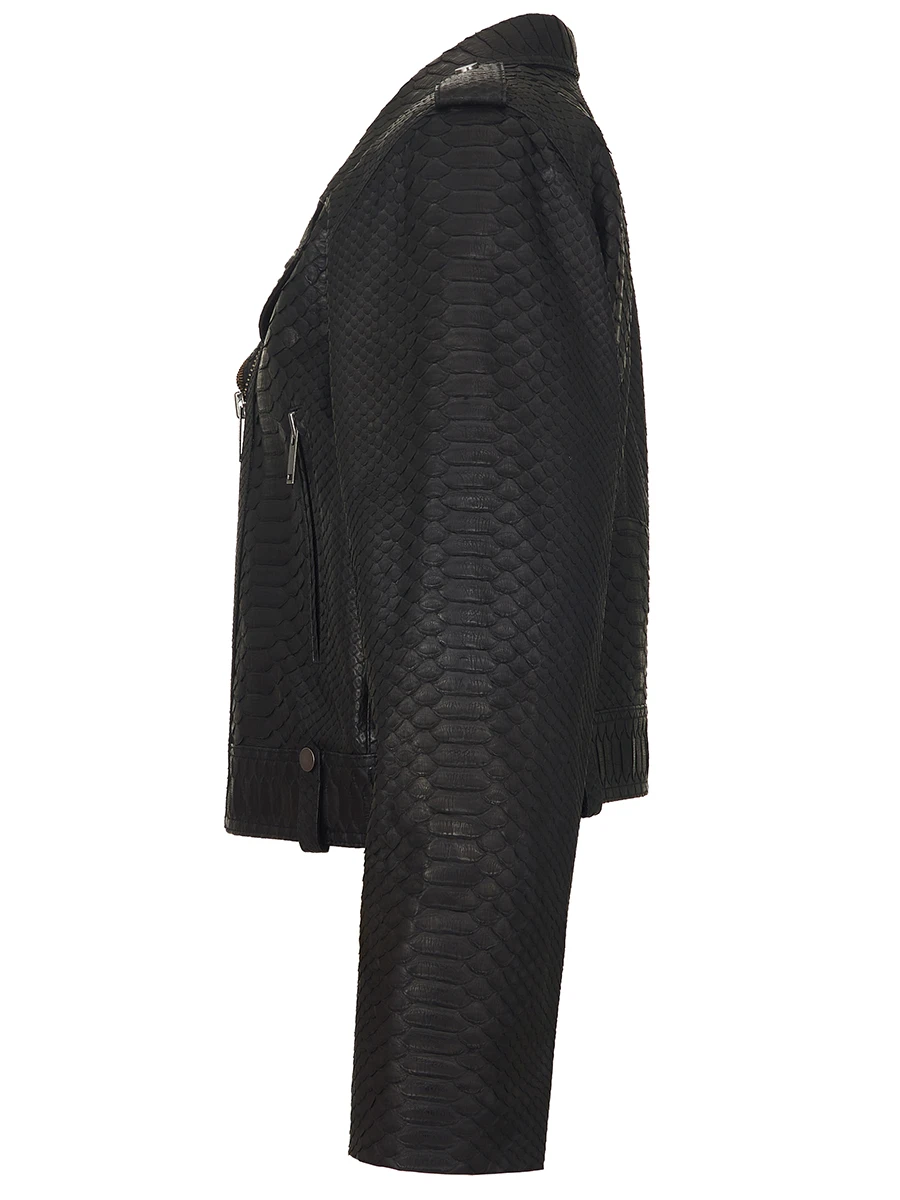 Куртка-косуха из кожи питона