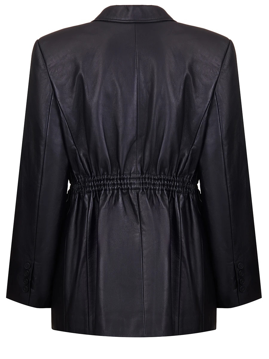 Пиджак кожаный