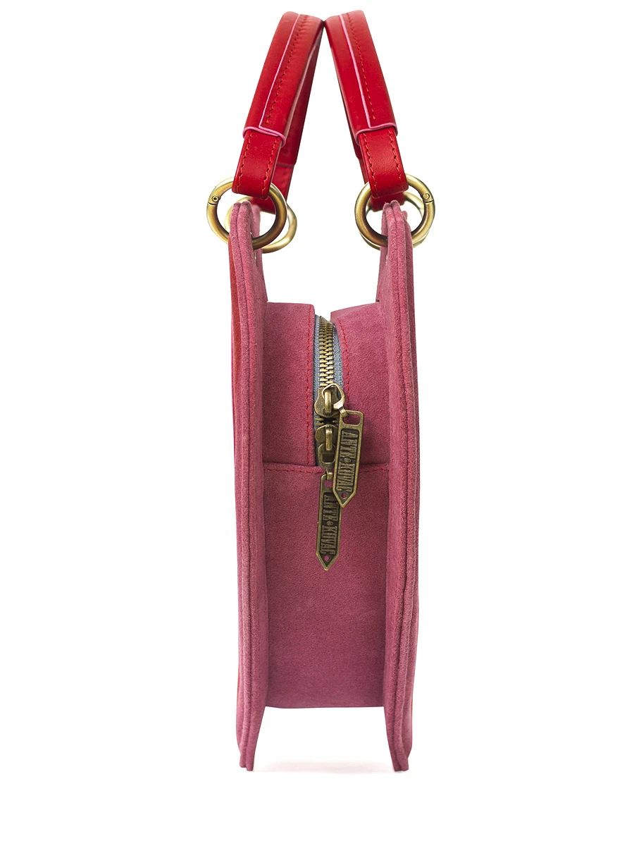 Сумка кожаная "Счастливые Амуры"