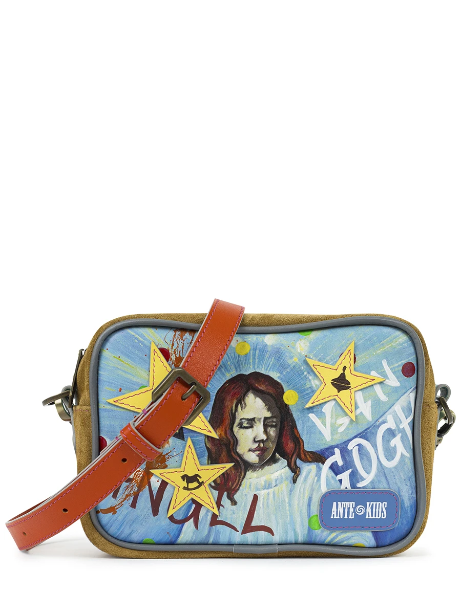 Сумка Mini bag кожаная «Ангел»