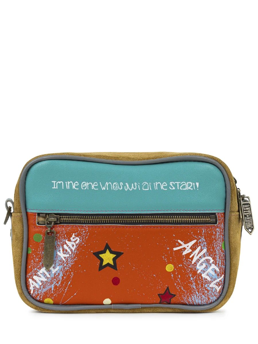 Сумка Mini bag кожаная «Ангел»