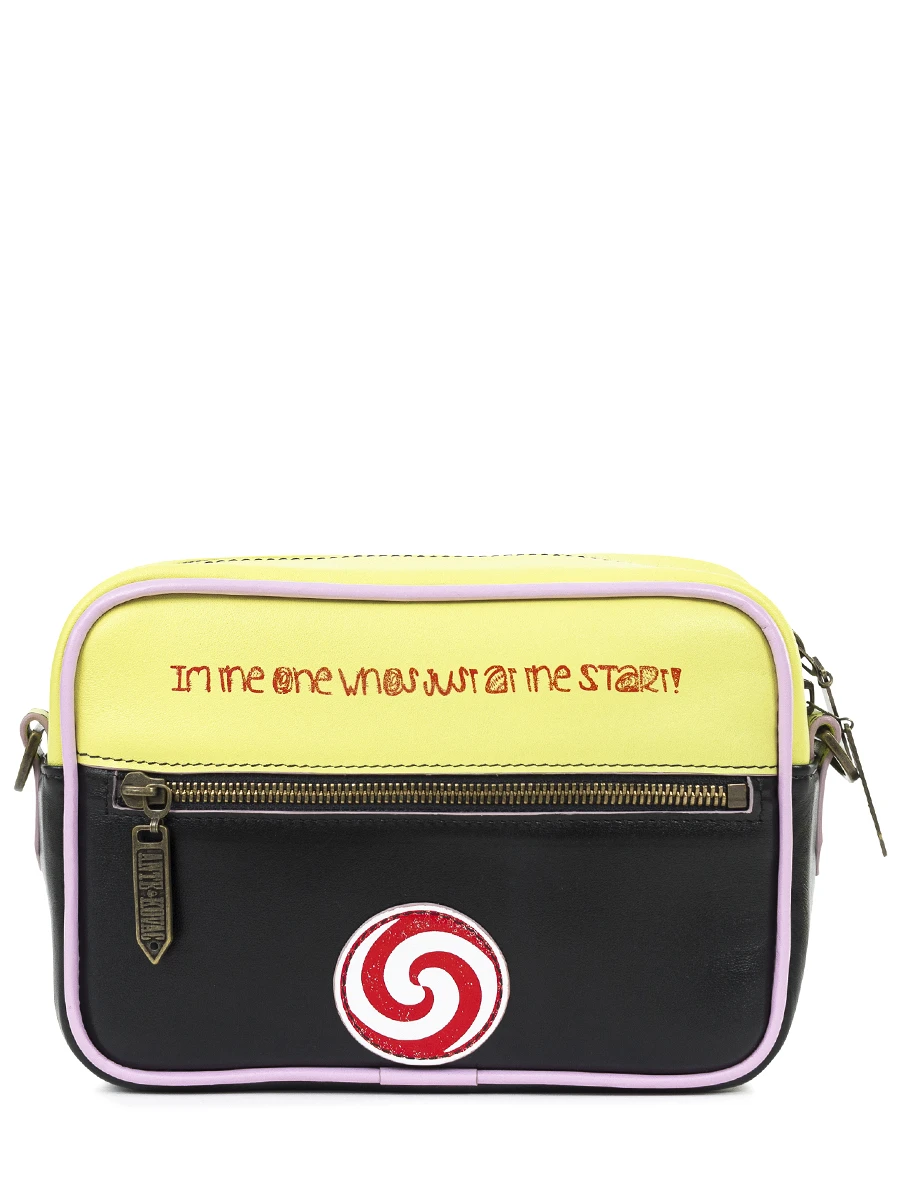 Сумка Mini bag кожаная «Рыбалка»