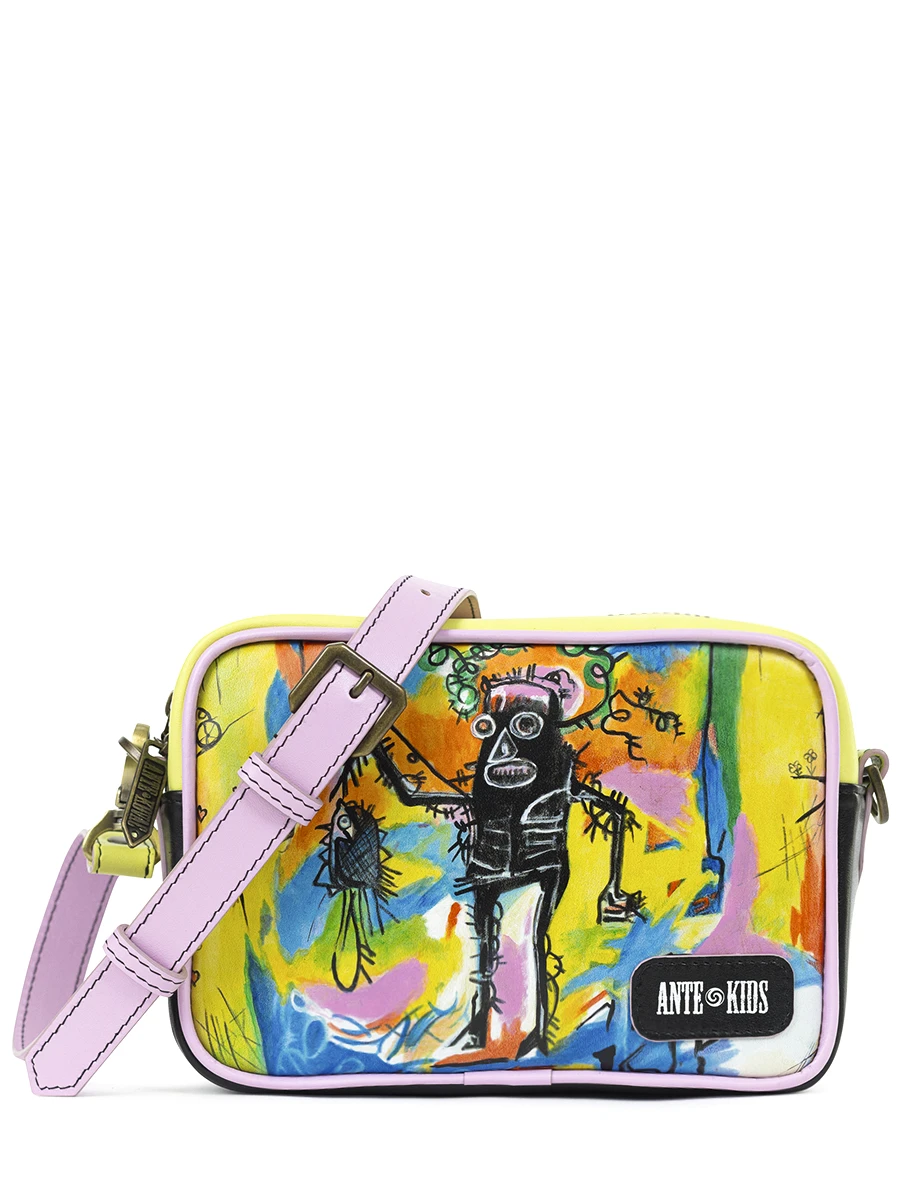 Сумка Mini bag кожаная «Рыбалка»