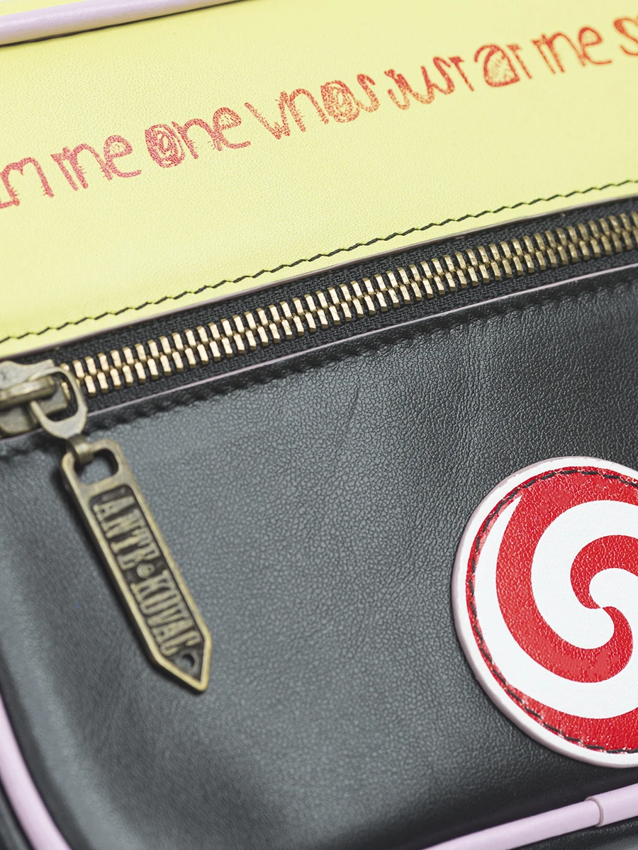 Сумка Mini bag кожаная «Рыбалка»