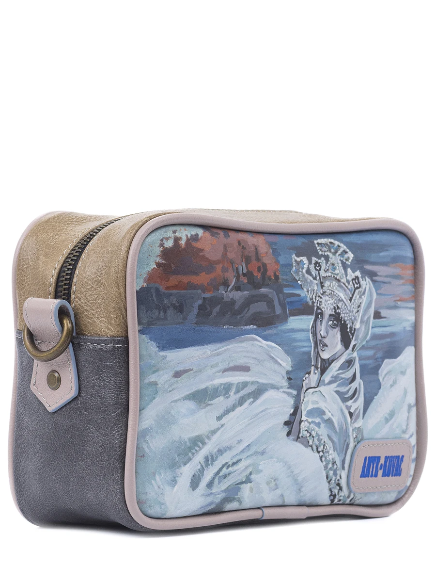 Сумка Mini bag кожаная «Царевна лебедь»